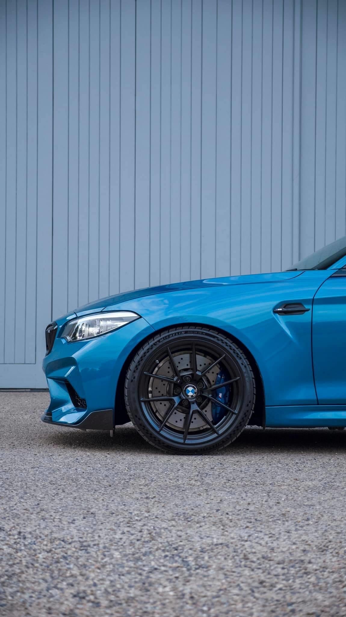 BMW M2 F87 Competition Carbon Fiber Front Lip Spoiler