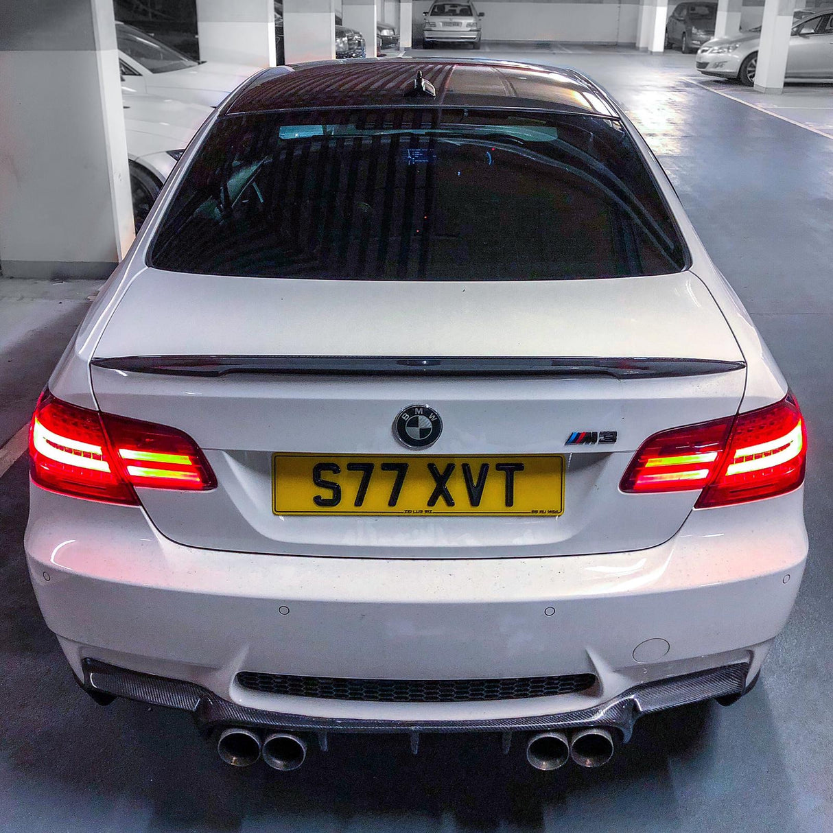 BMW M3 E92 E93 Carbon Fiber GTS Style Rear Diffuser