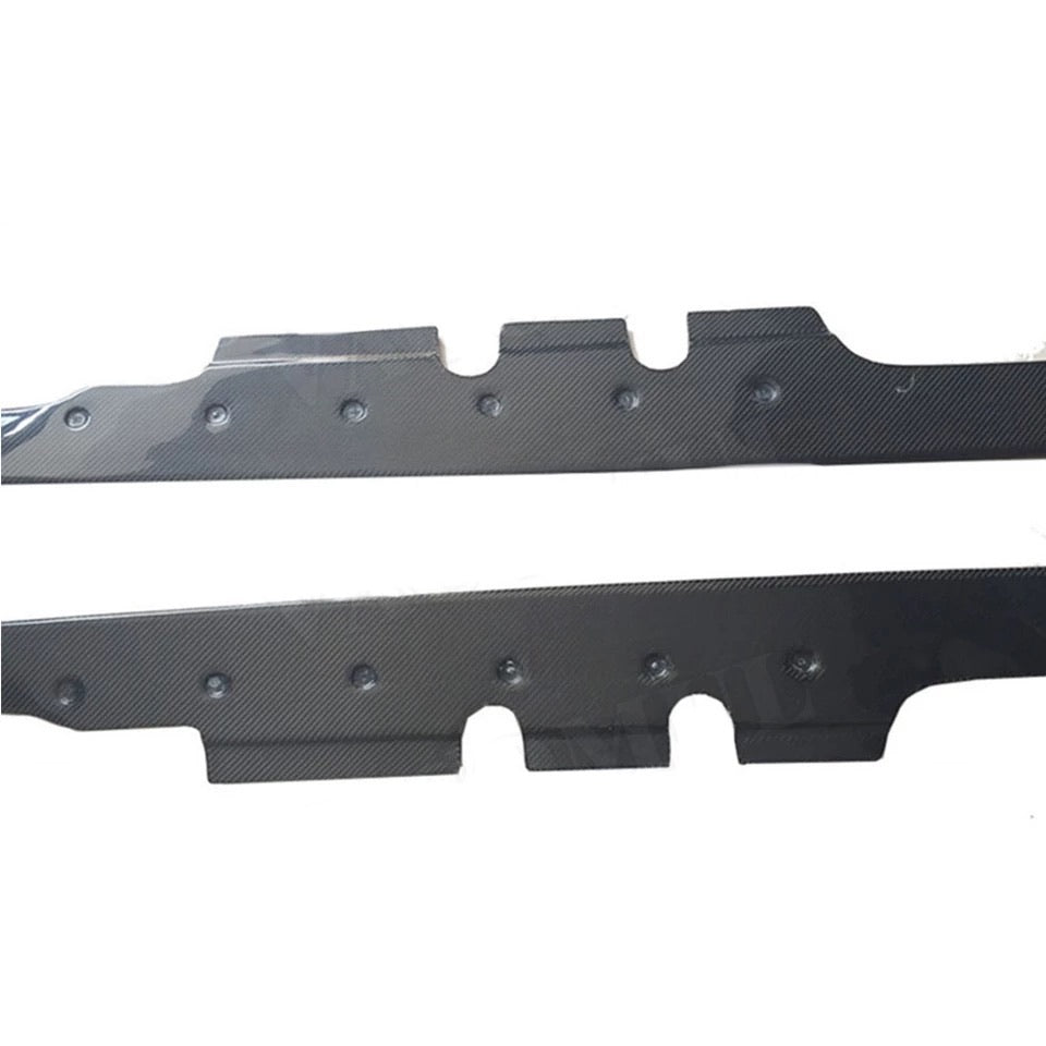 BMW M3 E9X Carbon Fiber Side Skirt Extensions