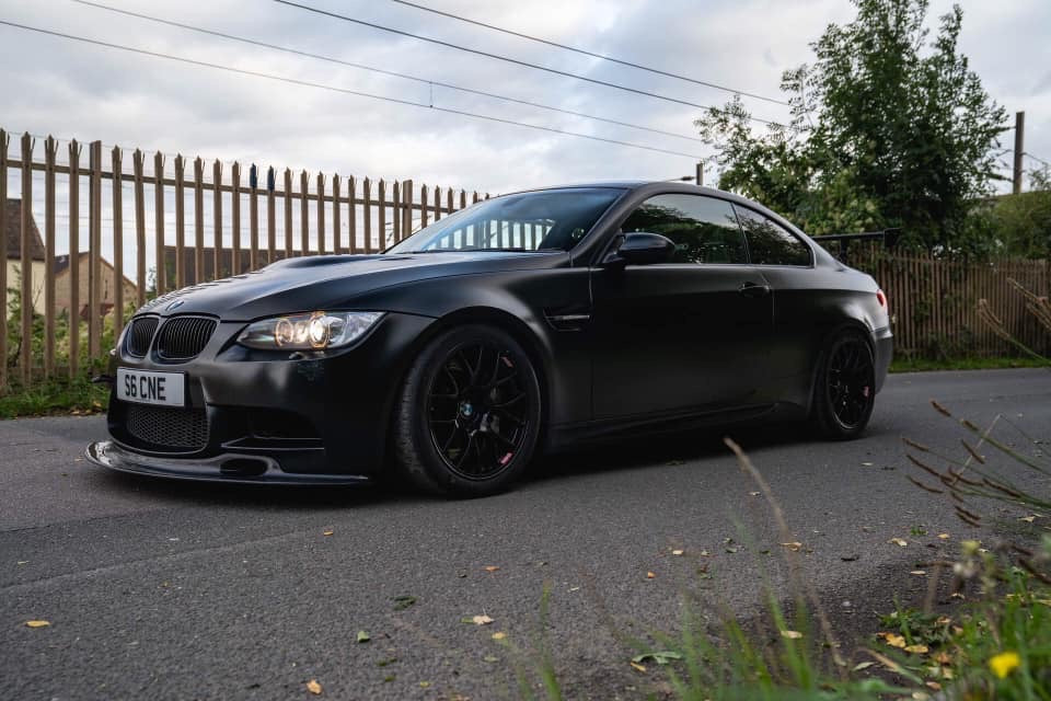 BMW M3 E92 E93 E90 Carbon Fiber GT4 Front Lip Spoiler