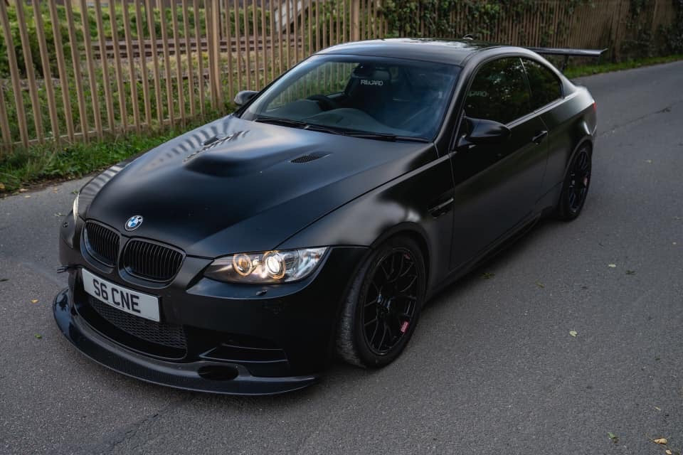 BMW M3 E92 E93 E90 Carbon Fiber GT4 Front Lip Spoiler