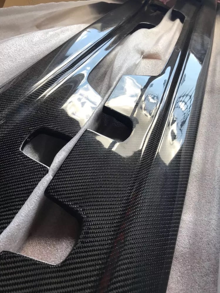 BMW M3 E92 E93 E90 Carbon Fiber Side Skirt Extensions