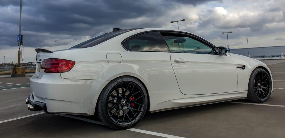 BMW M3 E92 E93 Carbon Fiber 3D Style Rear Bumper Splitters