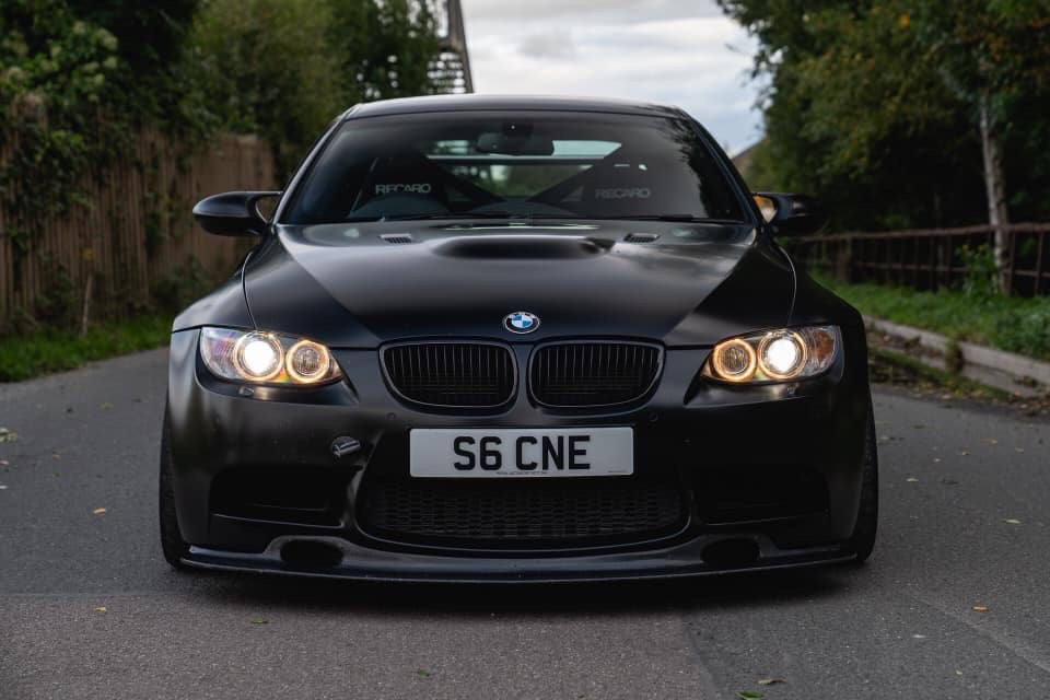 BMW M3 E92 E93 E90 Carbon Fiber GT4 Front Lip Spoiler