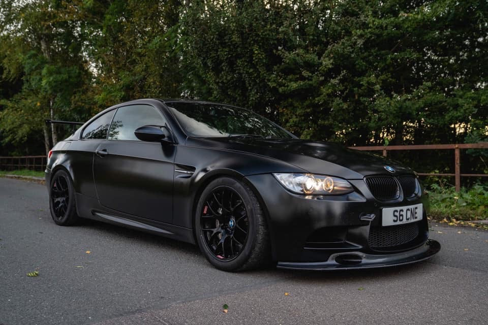 BMW M3 E92 E93 E90 Carbon Fiber GT4 Front Lip Spoiler