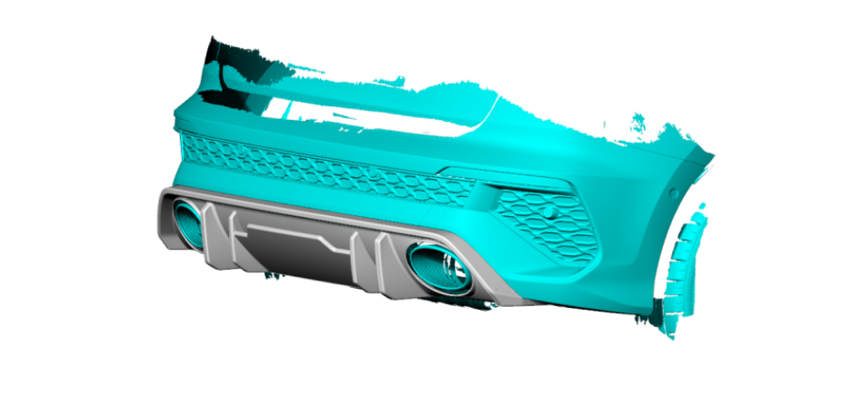 Audi RS3 Rear Bumper Diffuser