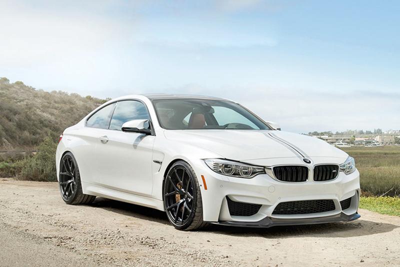 BMW M3 F80 M4 Carbon Fiber V Style Front Spoiler