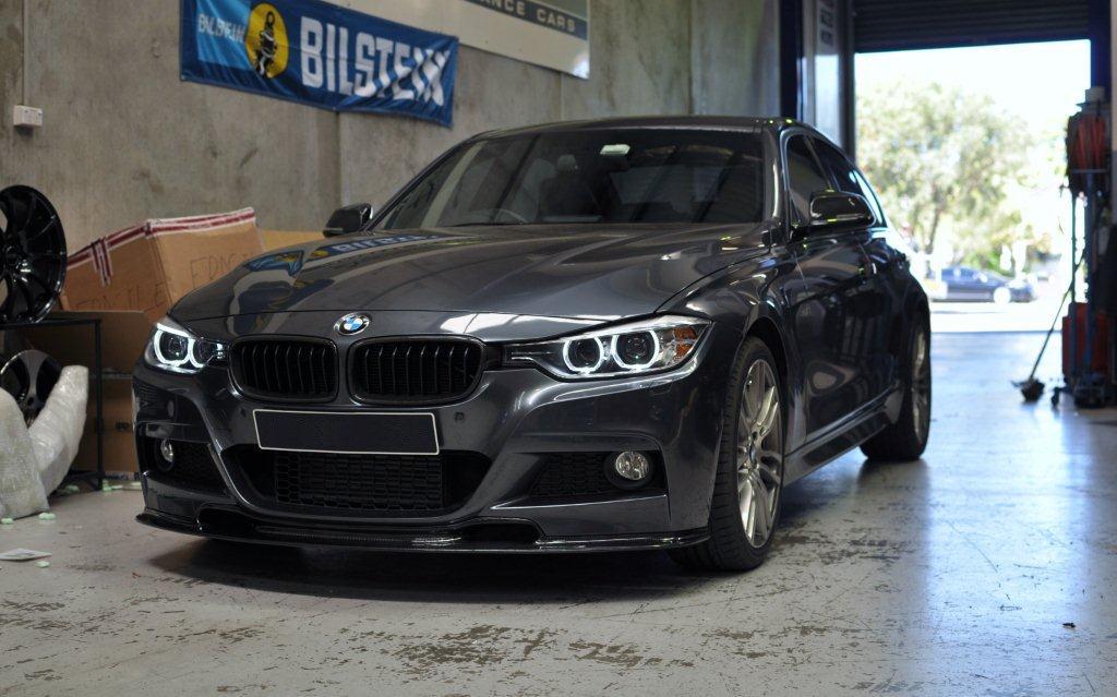 BMW 3 Series F30 F31 Varis Style Carbon Fiber Front Lip Spoiler