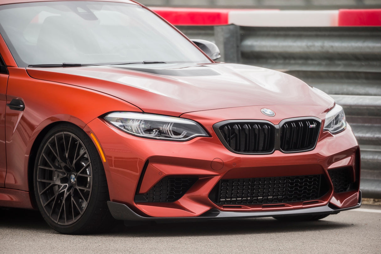 BMW M2 F87 Competition Carbon Fiber Front Lip Spoiler