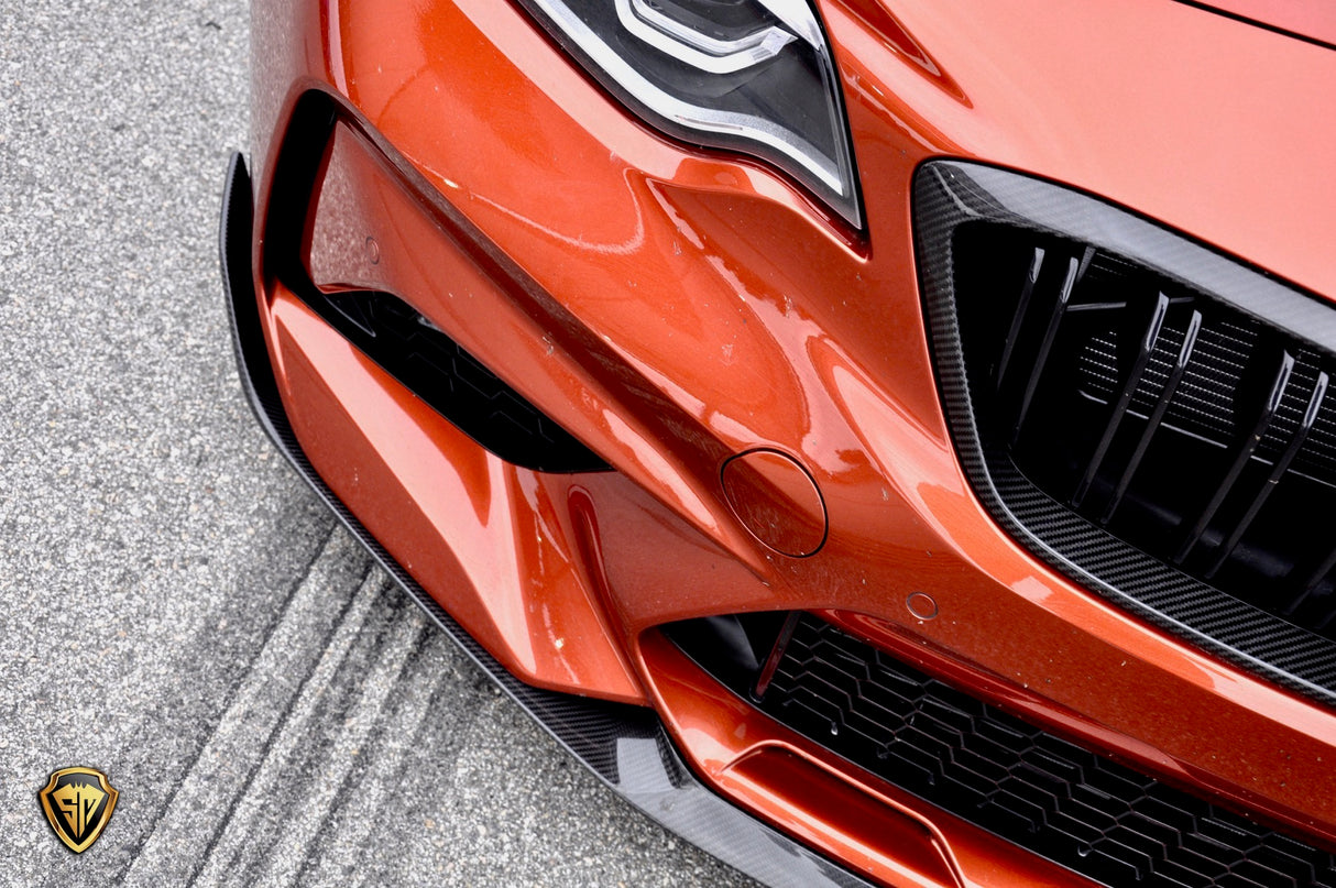 BMW M2 F87 Competition Carbon Fiber Front Lip Spoiler