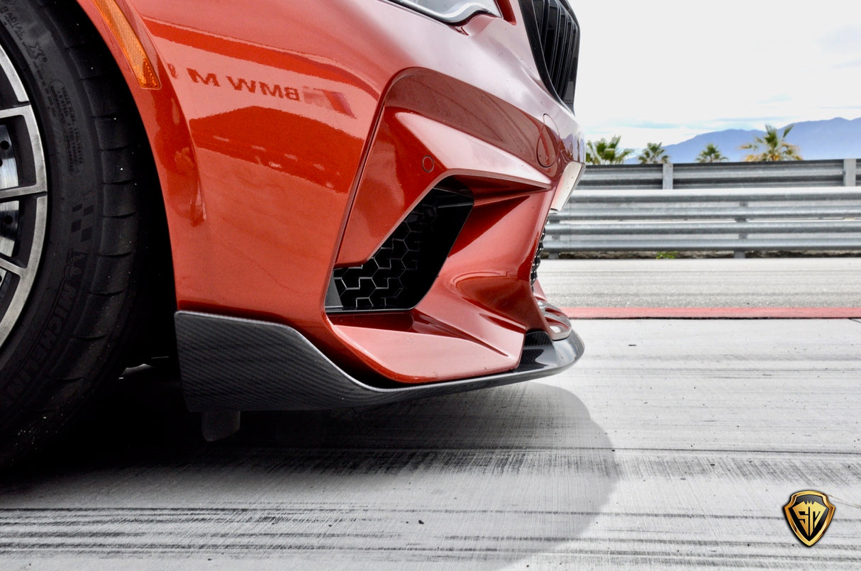 BMW M2 F87 Competition Carbon Fiber Front Lip Spoiler