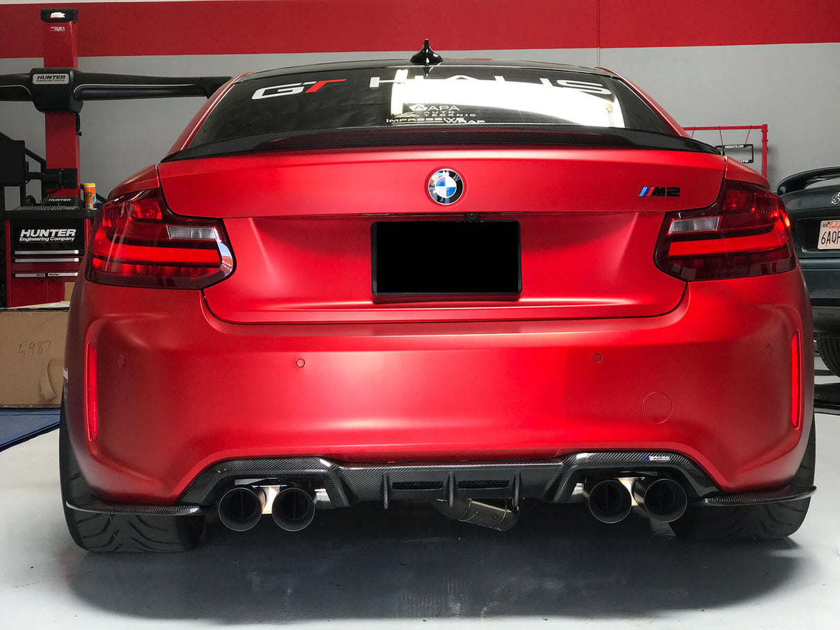 BMW M2 Performance boot spoiler