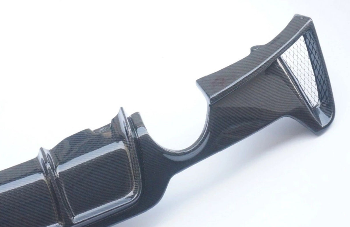 BMW F32 F33 F36 Carbon Fiber Rear Diffuser Dual Exhaust