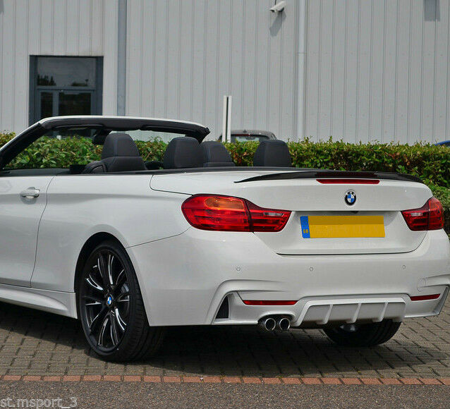 BMW 4 Series F33 Cabrio Carbon Fiber Performance Boot Spoiler