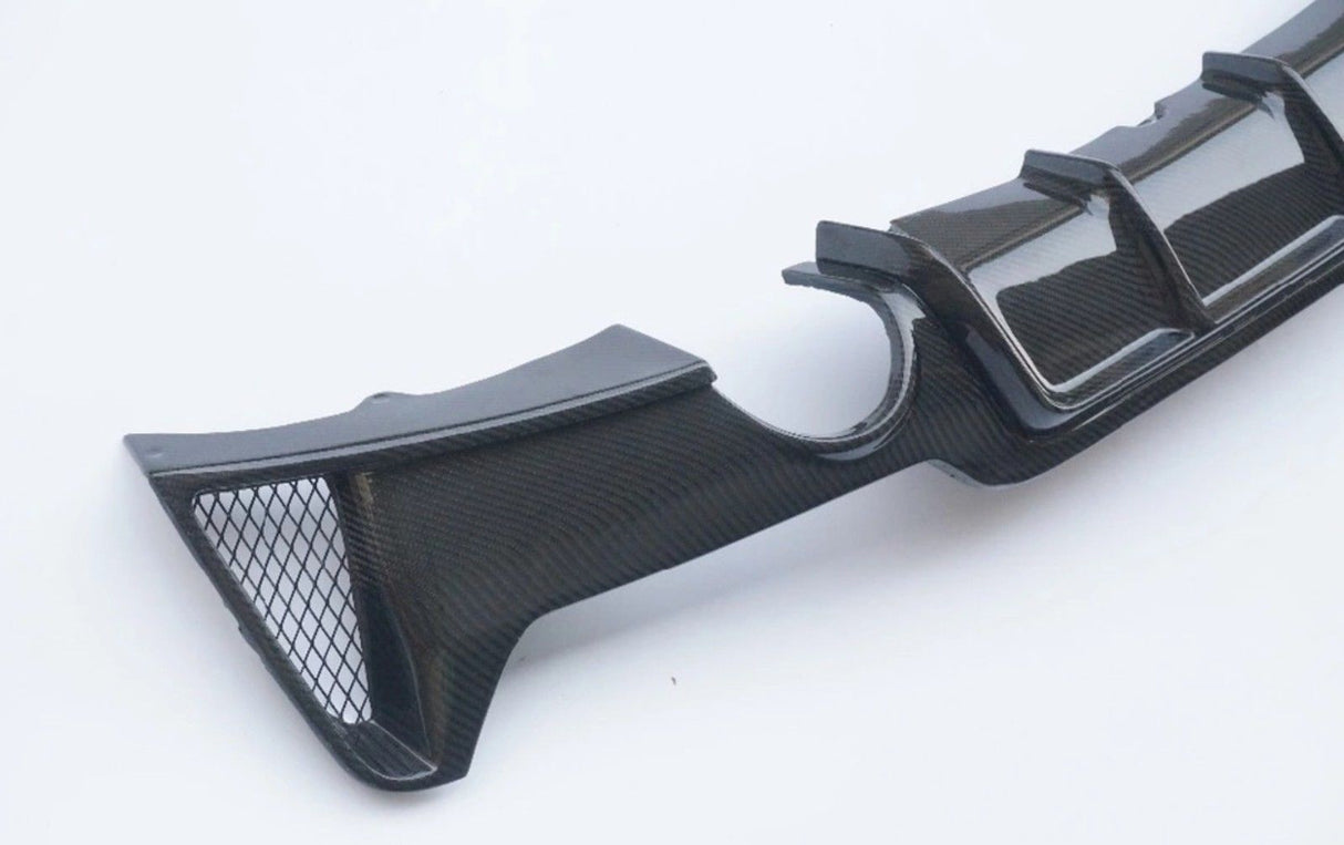 BMW F32 F33 F36 Carbon Fiber Rear Diffuser Dual Exhaust