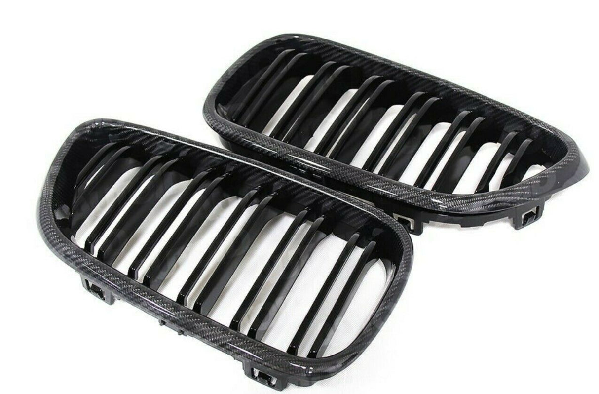 BMW 2 SERIES F22 F23 & M2 F87 Carbon Fiber Front Kidney Grilles