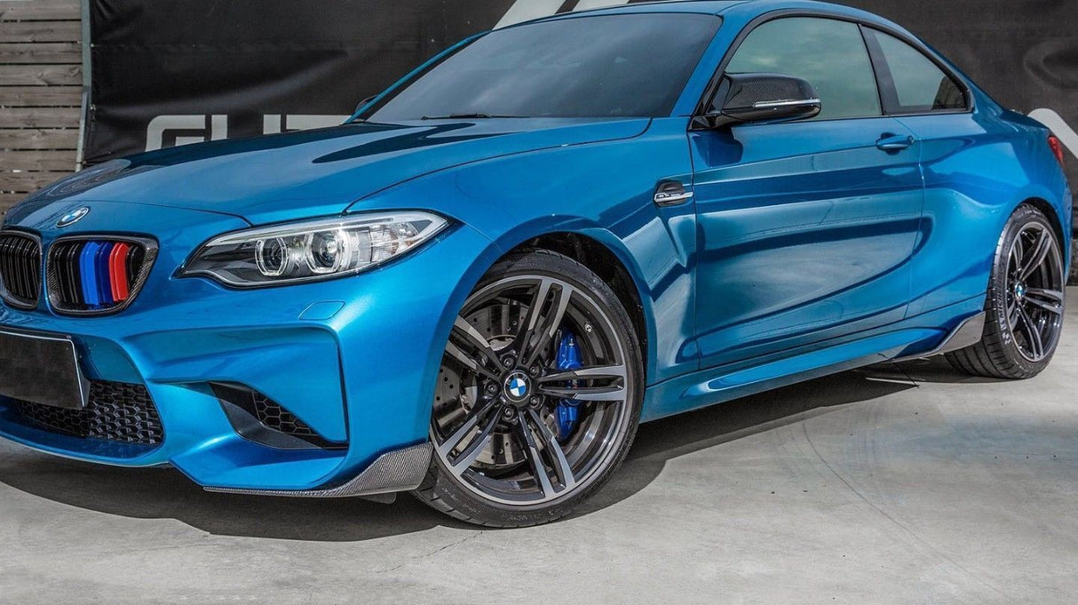 BMW M2 F87 Carbon Fiber Performance Side Skirt Extensions