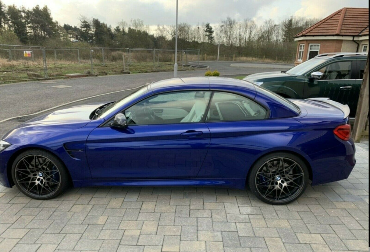 BMW 4 Series F33 Cabrio | M4 F83 Cabrio Carbon Fiber V Style Boot Spoiler