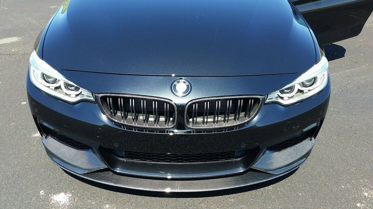 BMW 4 Series F32 F33 F36 Carbon Fiber Front Kidney Grilles