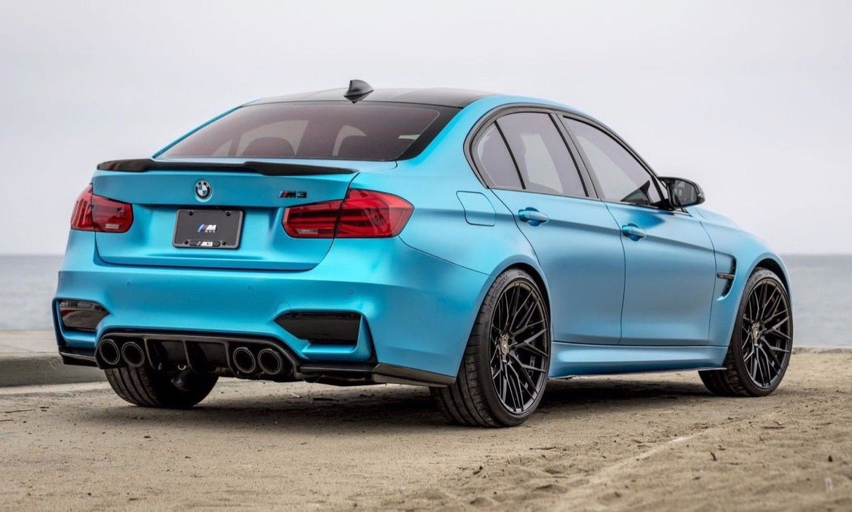 BMW M3 F80 Carbon Fiber V Style Boot Spoiler