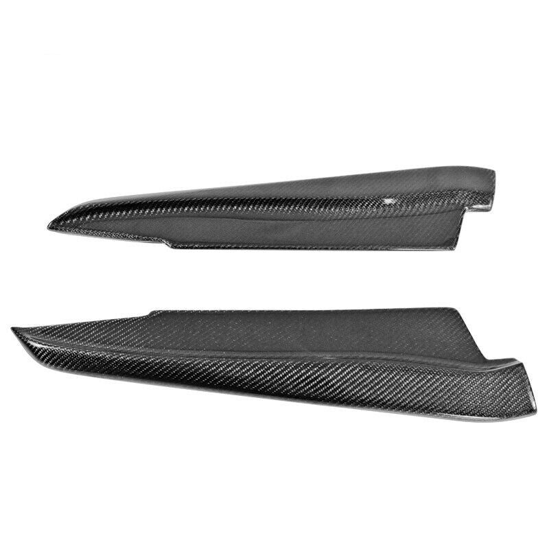 BMW M3 E92 E93 Carbon Fiber 2D Style Rear Bumper Splitters