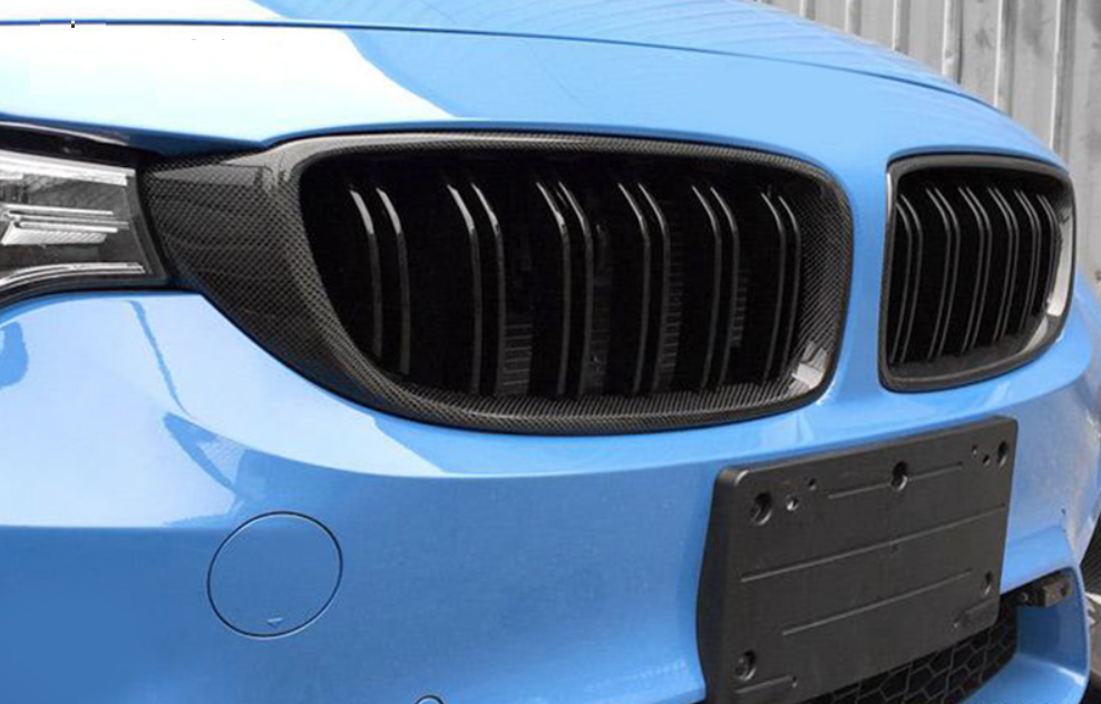 BMW 4 Series F32 F33 F36 F80 F82 F83 Carbon Fiber Front Kidney Grilles
