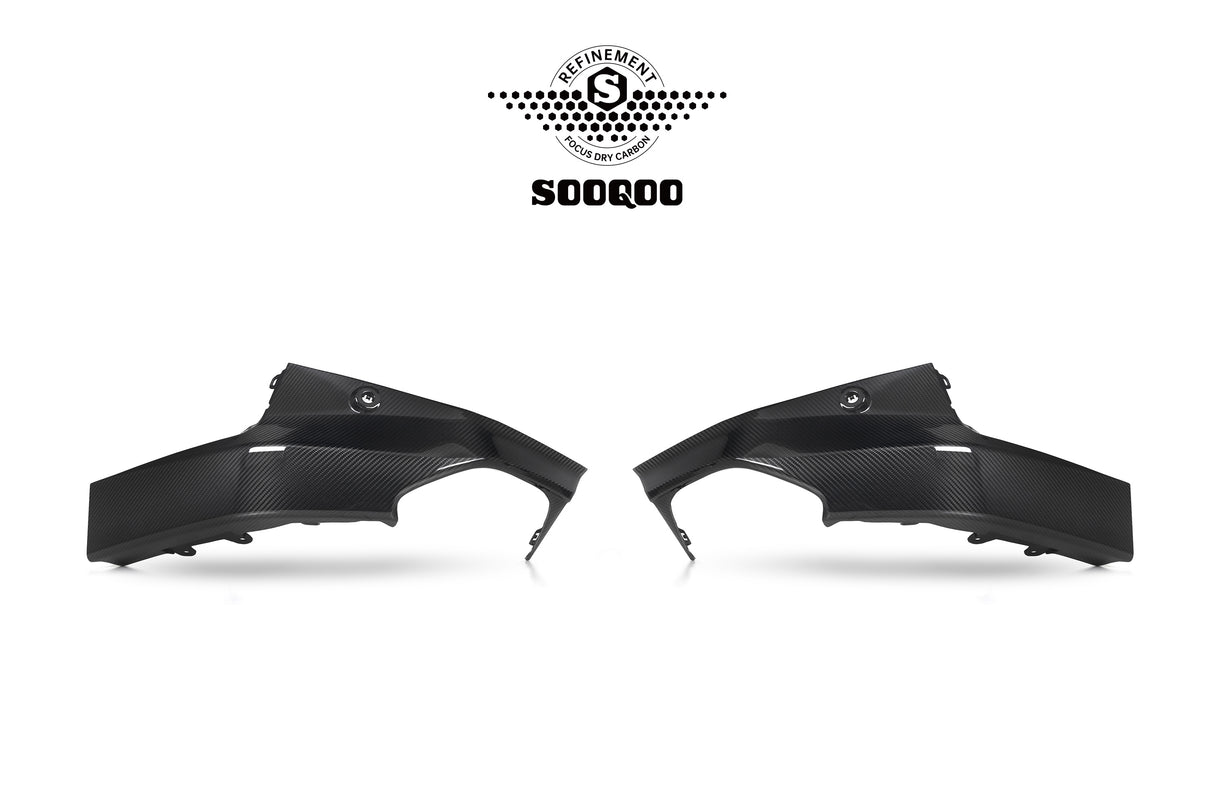 BMW M240i rear side splitters 
