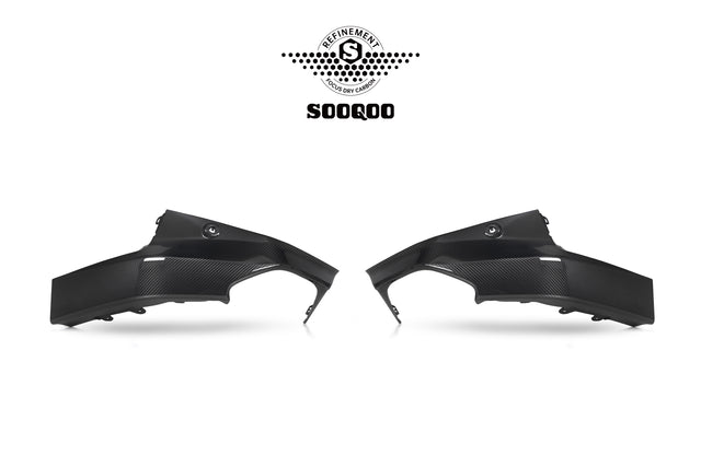 BMW M240i rear side splitters 