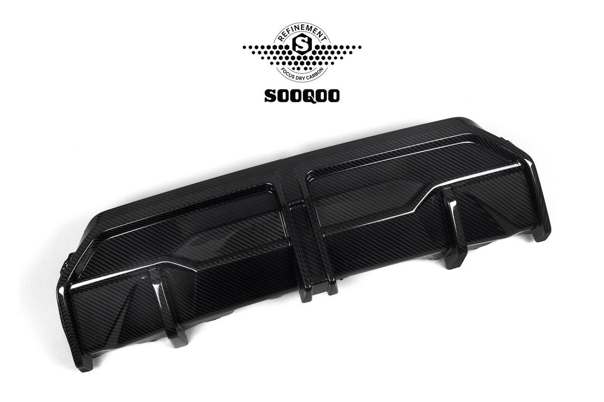 Carbon fiber rear diffuser 