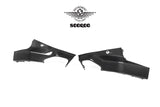 BMW 2 Series Carbon Fiber rear bumper side splitters