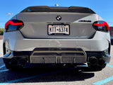 BMW M240i Carbon fiber diffuser and boot spoiler