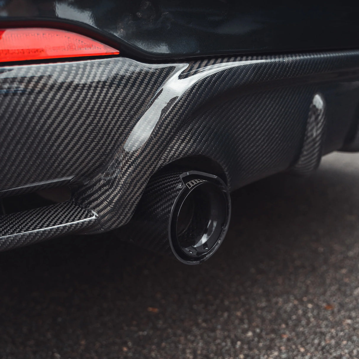 BMW Carbon fiber rear diffuser 
