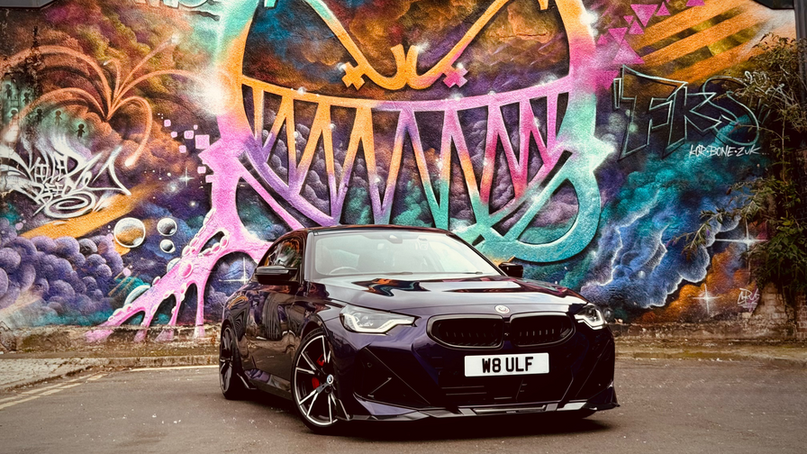BMW M240i Purple
