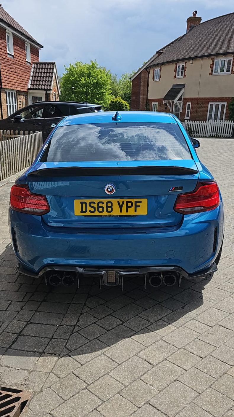 BMW M2 F87 Rear Diffuser 
