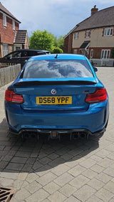 BMW M2 F87 Rear Diffuser 