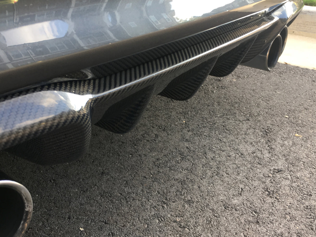 BMW M2 F87 Carbon Fiber Performance Rear Diffuser