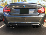 BMW M2 F87 Carbon Fiber Performance Rear Diffuser