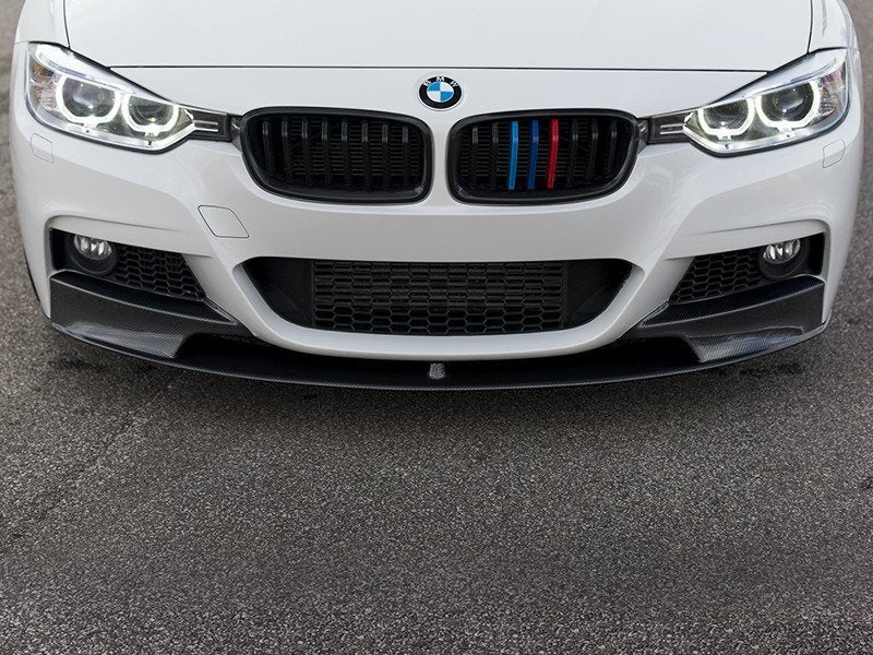 BMW 3 Series F30 F31 Performance Carbon Fiber Front Lip Spoiler