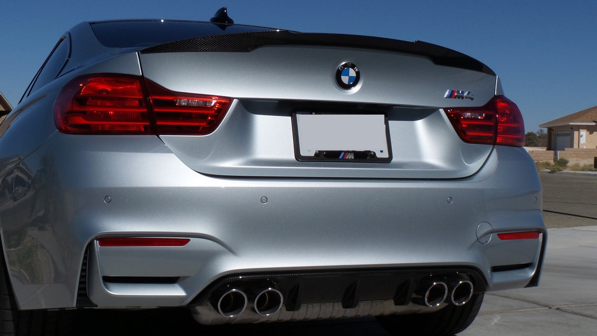 BMW M4 F82 Coupe Full Carbon Fiber Boot Spoiler