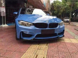 BMW M3 F80 M4 F82 F83 Carbon Fiber 3D Style Front Lip Spoiler