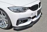 BMW 4 Series Carbon Fiber Front Upper Splitter 