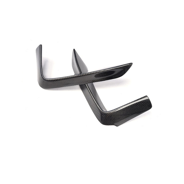 BMW 4 Series F32 F33 F36 Carbon Fiber Front Upper Splitter Canards