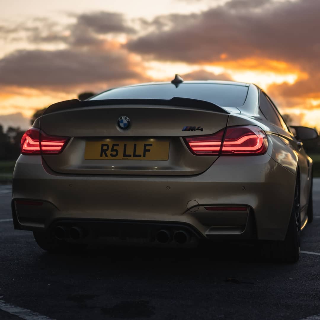 BMW M4 F82 Carbon Fiber CS  Boot Spoiler