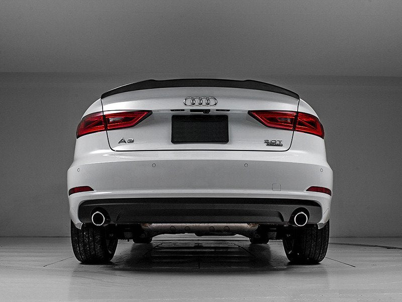 Audi A3 Saloon white 