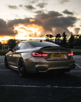 BMW M4 F82 Coupe Carbon Fiber CS Style Rear Boot Spoiler