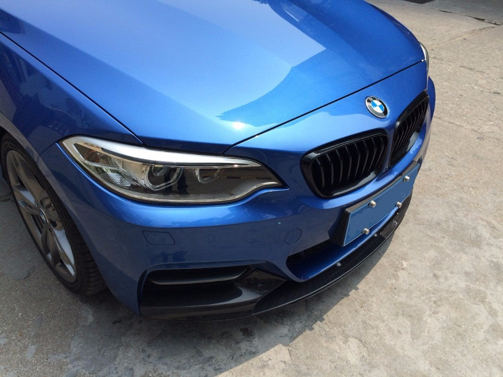 BMW 2 Series F22 F23 Carbon Fiber Performance Front Lip Spoiler