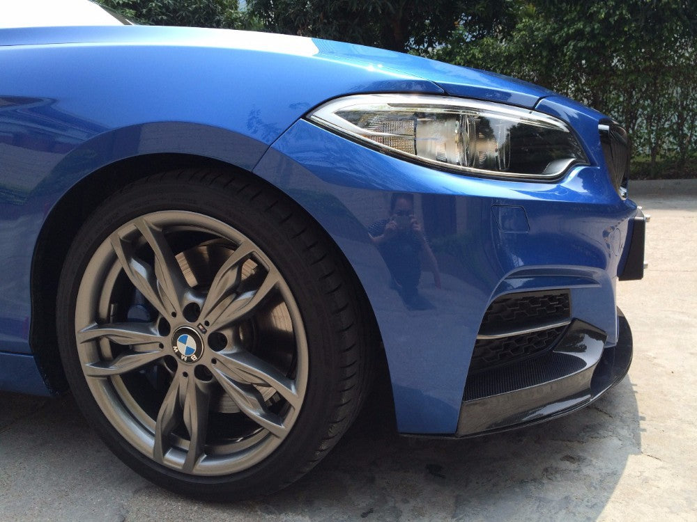 BMW 2 Series F22 F23 Carbon Fiber Performance Front Lip Spoiler