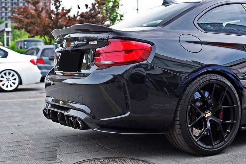 BMW 2 Series F22 Coupe | F87 M2 Carbon Fiber PSM V2 Style Boot Spoiler
