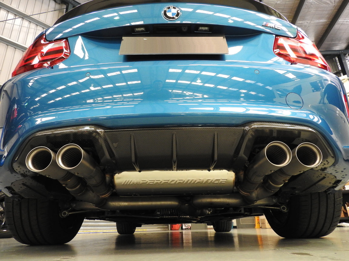 BMW M2 F87 Carbon Fiber Performance Rear Diffuser