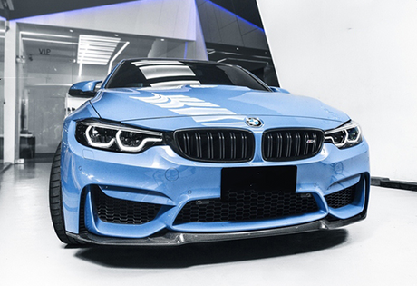 BMW M3 F80 M4 F82 F83 Carbon Fiber CS Style Front Bumper Lip Spoiler